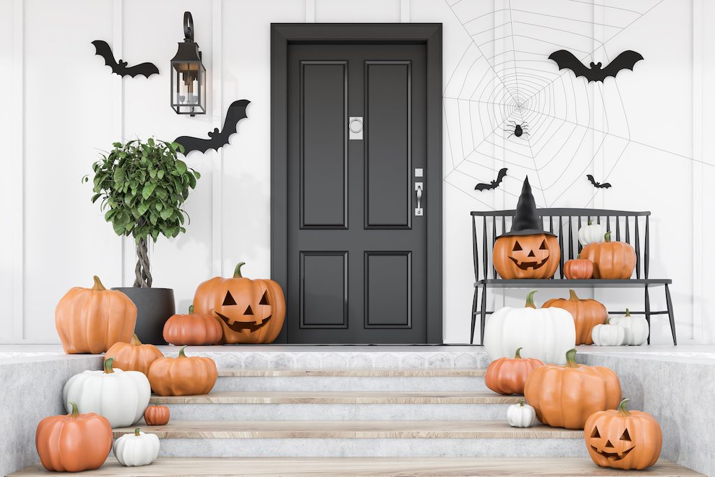 home security services, halloween decorations